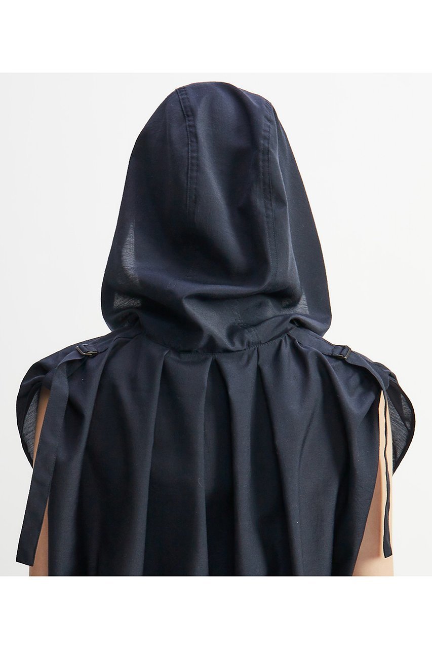 【プレインピープル/PLAIN PEOPLE】のブライトローン撥水フーディブラウス 人気、トレンドファッション・服の通販 founy(ファニー) 　ファッション　Fashion　レディースファッション　WOMEN　トップス・カットソー　Tops/Tshirt　シャツ/ブラウス　Shirts/Blouses　ショート　Short　スリーブ　Sleeve　セットアップ　Set Up　フレンチ　French　再入荷　Restock/Back In Stock/Re Arrival　other-5|ID: prp329100004480655 ipo3291000000031588424