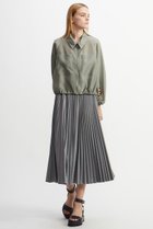 【プレインピープル/PLAIN PEOPLE】のコンパクトプレーンジャージアコーディオンプリーツスカート グレー|ID: prp329100004480659 ipo3291000000032706638