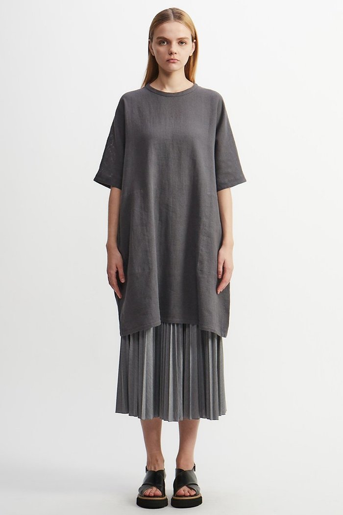 【プレインピープル/PLAIN PEOPLE】の綿リネンパナマチュニックブラウス インテリア・キッズ・メンズ・レディースファッション・服の通販 founy(ファニー) https://founy.com/ ファッション Fashion レディースファッション Fashion for Women ワンピース Dresses チュニック Tunic Tops & Dresses おすすめ Recommended / Our Picks チュニック Tunic, Long Top プリーツ Pleats, Pleated リネン Linen, Linen Fabric ロング Long, Long-Length エレガント 上品 Elegant 夏 Summer |ID: prp329100004480662 ipo3291000000032706651
