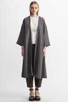 【プレインピープル/PLAIN PEOPLE】の綿リネンパナマフレアーカーディガン 人気、トレンドファッション・服の通販 founy(ファニー) ファッション Fashion レディースファッション Fashion for Women カーディガン Cardigan, Knitwear フレア Flare, Flared フロント Front, Front Design リネン Linen, Linen Fabric ロング Long, Long-Length 夏 Summer |ID:prp329100004480664