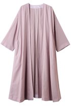 【プレインピープル/PLAIN PEOPLE】の綿リネンパナマフレアーカーディガン ピンク|ID: prp329100004480664 ipo3291000000035041361