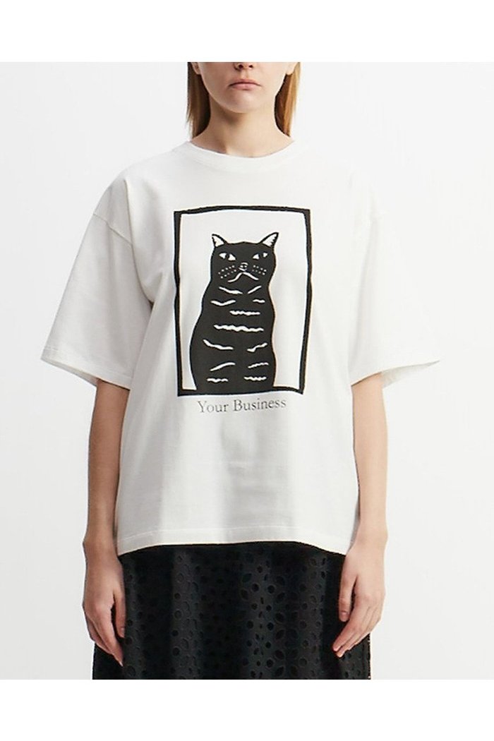 【プレインピープル/PLAIN PEOPLE】のキャットプリントTシャツ インテリア・キッズ・メンズ・レディースファッション・服の通販 founy(ファニー) https://founy.com/ ファッション Fashion レディースファッション WOMEN トップス・カットソー Tops/Tshirt シャツ/ブラウス Shirts/Blouses ロング / Tシャツ T-Shirts カットソー Cut and Sewn インナー Inner カーディガン Cardigan ショート Short シンプル Simple ジャケット Jacket ジャージ Jersey スリーブ Sleeve バランス Balance フィット Fit ベーシック Basic NEW・新作・新着・新入荷 New Arrivals |ID: prp329100004480666 ipo3291000000031588506