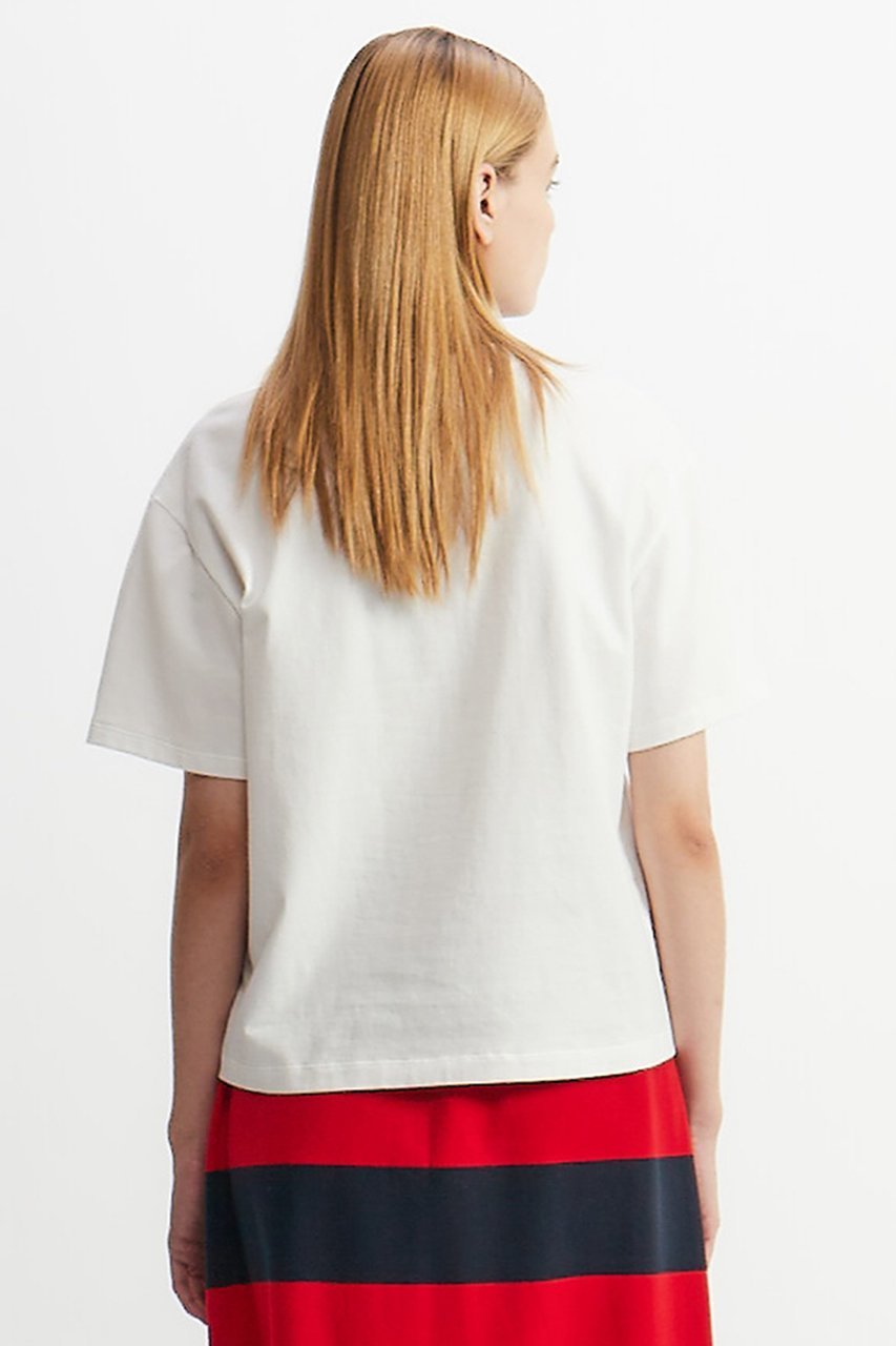 【プレインピープル/PLAIN PEOPLE】のミミズクプリントTシャツ 人気、トレンドファッション・服の通販 founy(ファニー) 　ファッション　Fashion　レディースファッション　Fashion for Women　トップス・カットソー　Cut & Sew Tops　シャツ・ブラウス・オフィスカジュアル　Elegant Blouses & Button-Ups　ロングTシャツ・Tシャツ　Longline T-Shirts & Tees　カットソー・ベーシックTシャツ　Cut-and-Sewn Tops / Stretch Tees & Basics　クロップド　Cropped, Short Length　ショート　Short, Short Length　シンプル　Simple, Minimal　スリーブ　Sleeve, Long Sleeve / Short Sleeve　デニム　Denim, Jeans Material　バランス　Balance, Style Balance　プリント　Print, Printed Pattern　エレガント 上品　Elegant　other-5|ID: prp329100004480667 ipo3291000000032792392