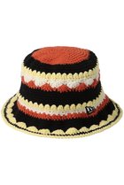 【ニューエラ/NEWERA】のクロシェニットバケット オレンジ|ID: prp329100004480669 ipo3291000000032800160