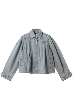 【マーレット/MERLETTE】 EASTON LIGHT WASH デニムジャケット人気、トレンドファッション・服の通販 founy(ファニー) ファッション Fashion レディースファッション Fashion for Women アウター Coat / Outerwear Collection レディースジャケット・軽アウター Jackets デニムジャケット / カジュアルアウター Denim Jackets おすすめ Recommended / Our Picks ショート Short, Short Length ジャケット Jacket, Outerwear デニム Denim, Jeans Material バランス Balance, Style Balance フェミニン Feminine, Girly ヨーク Yoke, Yoke Design 人気 Popular, Best Seller 切替 Switching, Contrast Panel |ID:prp329100004480710