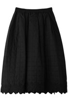 【ミディウミソリッド/MIDIUMISOLID】のembroidery quilting skirt.M スカート black|ID: prp329100004482861 ipo3291000000032824606