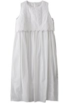 【ミディウミソリッド/MIDIUMISOLID】のembroidery quilting layered OP.M ワンピース off white|ID: prp329100004482862 ipo3291000000032872534