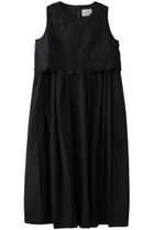 【ミディウミソリッド/MIDIUMISOLID】のembroidery quilting layered OP.M ワンピース black|ID: prp329100004482862 ipo3291000000032872539