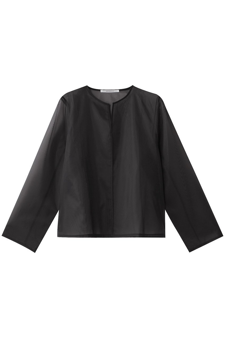 【ミディウミソリッド/MIDIUMISOLID】のsheer skipper PO.M プルオーバー インテリア・キッズ・メンズ・レディースファッション・服の通販 founy(ファニー) 　ファッション　Fashion　レディースファッション　WOMEN　トップス・カットソー　Tops/Tshirt　シャツ/ブラウス　Shirts/Blouses　プルオーバー　Pullover　インナー　Inner　キャミワンピース　Cami Dress　シアー　Sheer　シンプル　Simple　スキッパー　Skipper　スリーブ　Sleeve　デコルテ　Decolletage　ロング　Long　エレガント 上品　Elegant　black|ID: prp329100004482863 ipo3291000000031602424