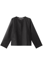 【ミディウミソリッド/MIDIUMISOLID】のsheer skipper PO.M プルオーバー black|ID: prp329100004482863 ipo3291000000036129496