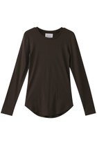 【ミディウミソリッド/MIDIUMISOLID】のlong slv rib top トップ brown|ID: prp329100004482864 ipo3291000000035468750