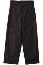 【ミディウミソリッド/MIDIUMISOLID】のcotton linen patch PT パンツ navy|ID:prp329100004482867