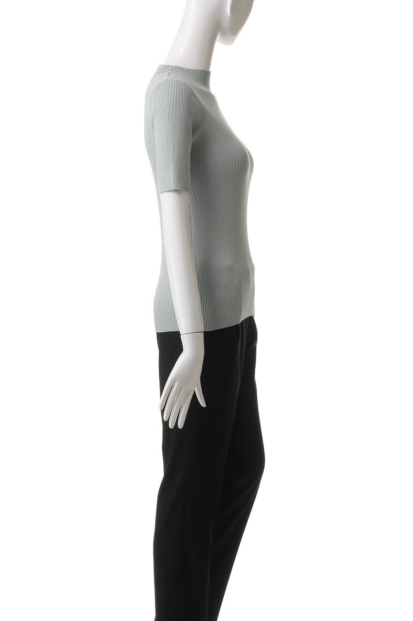 【ミディウミソリッド/MIDIUMISOLID】のbottle neck H/S rib top.S トップ 人気、トレンドファッション・服の通販 founy(ファニー) 　ファッション　Fashion　レディースファッション　WOMEN　トップス・カットソー　Tops/Tshirt　シャツ/ブラウス　Shirts/Blouses　インナー　Inner　ショート　Short　シンプル　Simple　ジャケット　Jacket　スリーブ　Sleeve　ボトルネック　Bottleneck　エレガント 上品　Elegant　other-3|ID: prp329100004482869 ipo3291000000031602471