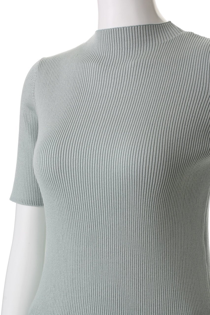 【ミディウミソリッド/MIDIUMISOLID】のbottle neck H/S rib top.S トップ 人気、トレンドファッション・服の通販 founy(ファニー) 　ファッション　Fashion　レディースファッション　WOMEN　トップス・カットソー　Tops/Tshirt　シャツ/ブラウス　Shirts/Blouses　インナー　Inner　ショート　Short　シンプル　Simple　ジャケット　Jacket　スリーブ　Sleeve　ボトルネック　Bottleneck　エレガント 上品　Elegant　other-5|ID: prp329100004482869 ipo3291000000031602473