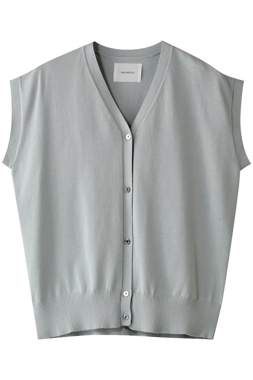 【ミディウミソリッド/MIDIUMISOLID】のN/S V neck C/D.S カーディガン インテリア・キッズ・メンズ・レディースファッション・服の通販 founy(ファニー) 　ファッション　Fashion　レディースファッション　WOMEN　トップス・カットソー　Tops/Tshirt　ニット　Knit Tops　カーディガン　Cardigans　カーディガン　Cardigan　シンプル　Simple　半袖　Short Sleeve　夏　Summer　春　Spring　S/S・春夏　Ss・Spring/Summer　l.blue|ID: prp329100004482870 ipo3291000000031602476