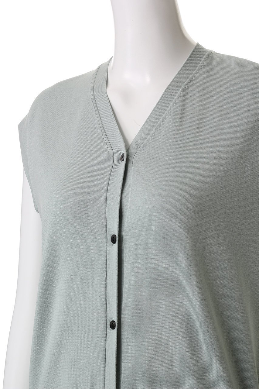 【ミディウミソリッド/MIDIUMISOLID】のN/S V neck C/D.S カーディガン 人気、トレンドファッション・服の通販 founy(ファニー) 　ファッション　Fashion　レディースファッション　WOMEN　トップス・カットソー　Tops/Tshirt　ニット　Knit Tops　カーディガン　Cardigans　カーディガン　Cardigan　シンプル　Simple　半袖　Short Sleeve　夏　Summer　春　Spring　S/S・春夏　Ss・Spring/Summer　other-5|ID: prp329100004482870 ipo3291000000031602481
