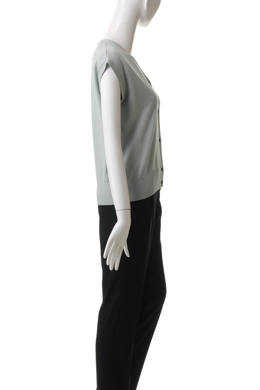 【ミディウミソリッド/MIDIUMISOLID】のN/S V neck C/D.S カーディガン 人気、トレンドファッション・服の通販 founy(ファニー) 　ファッション　Fashion　レディースファッション　Fashion for Women　トップス・カットソー　Cut & Sew Tops　ニット　Knit Tops & Sweaters　カーディガン・羽織り　Layered Style Cardigans　カーディガン　Cardigan, Knitwear　シンプル　Simple, Minimal　半袖　Short Sleeve, Half Sleeve　夏　Summer　春　Spring　S/S・春夏　SS, Spring/Summer, Warm Season　other-3|ID: prp329100004482870 ipo3291000000032952057