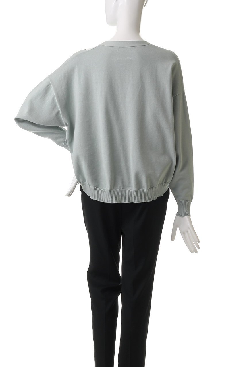 【ミディウミソリッド/MIDIUMISOLID】のcut out neck wide C/D.S カーディガン 人気、トレンドファッション・服の通販 founy(ファニー) 　ファッション　Fashion　レディースファッション　Fashion for Women　トップス・カットソー　Cut & Sew Tops　ニット　Knit Tops & Sweaters　カーディガン・羽織り　Layered Style Cardigans　アシンメトリー　Asymmetrical Style　カーディガン　Cardigan, Knitwear　ショート　Short, Short Length　定番　Standard, Basic Item　無地　Plain, Solid Color　other-4|ID: prp329100004482871 ipo3291000000032952086