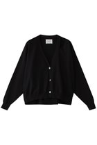【ミディウミソリッド/MIDIUMISOLID】のcut out neck wide C/D.S カーディガン black|ID:prp329100004482871