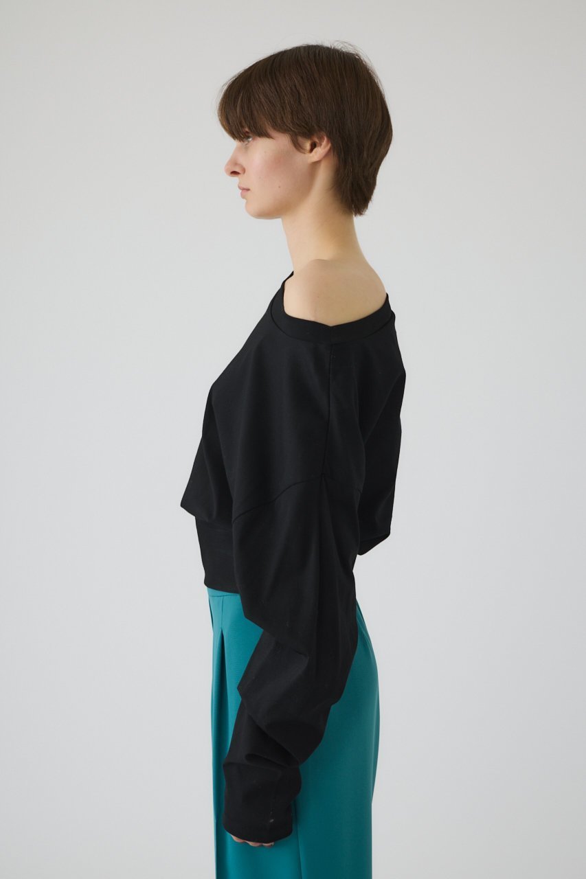 【リムアーク/RIM.ARK】のSleeve tuck cut tops/カットソー 人気、トレンドファッション・服の通販 founy(ファニー) 　ファッション　Fashion　レディースファッション　Fashion for Women　トップス・カットソー　Cut & Sew Tops　シャツ・ブラウス・オフィスカジュアル　Elegant Blouses & Button-Ups　ロングTシャツ・Tシャツ　Longline T-Shirts & Tees　カットソー・ベーシックTシャツ　Cut-and-Sewn Tops / Stretch Tees & Basics　おすすめ　Recommended / Our Picks　カットソー　Cut and Sewn Top　スリーブ　Sleeve, Long Sleeve / Short Sleeve　ロング　Long, Long-Length　other-4|ID: prp329100004482873 ipo3291000000035421649