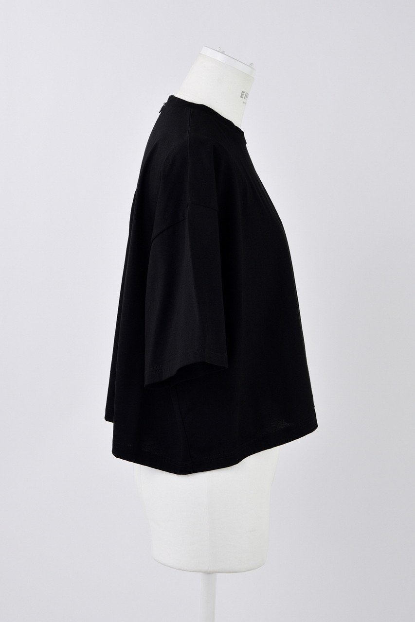 【エンフォルド/ENFOLD】のハード天竺 BOXワイド T/SH Tシャツ 人気、トレンドファッション・服の通販 founy(ファニー) ファッション Fashion レディースファッション Fashion for Women トップス・カットソー Cut & Sew Tops シャツ・ブラウス・オフィスカジュアル Elegant Blouses & Button-Ups ロングTシャツ・Tシャツ Longline T-Shirts & Tees カットソー・ベーシックTシャツ Cut-and-Sewn Tops / Stretch Tees & Basics クロップド Cropped, Short Length ショート Short, Short Length スリーブ Sleeve, Long Sleeve / Short Sleeve ルーズ Loose, Oversized ワイド Wide, Wide Fit other-4|ID: prp329100004482875 ipo3291000000032850946