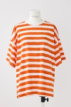 【エンフォルド/ENFOLD】のHand Paintボーダー T/SH Tシャツ オレンジ|ID: prp329100004482877 ipo3291000000035933114