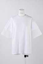 【エンフォルド/ENFOLD】のスビン天竺 レイヤード T/SH Tシャツ ホワイト|ID: prp329100004482879 ipo3291000000036148768