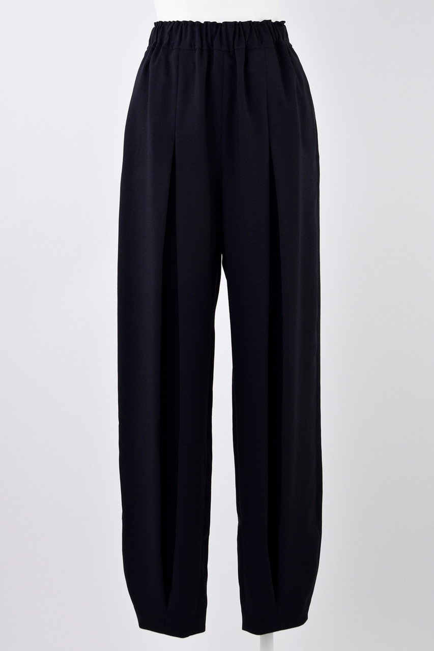 【エンフォルド/ENFOLD】のリネンライク ドレープテーパード TR/トラウザー・パンツ インテリア・キッズ・メンズ・レディースファッション・服の通販 founy(ファニー) 　ファッション　Fashion　レディースファッション　Fashion for Women　パンツ　Pants & Trousers　2024年　2024　2024春夏・S/S　Spring/Summer 2024 SS24　クラシカル　Classical, Vintage-Inspired　ジョーゼット　Georgette, Semi-Sheer Fabric　チェック　Check, Plaid, Tartan　ドレープ　Drape, Draping Fabric　ダークネイビー|ID: prp329100004482884 ipo3291000000032902094