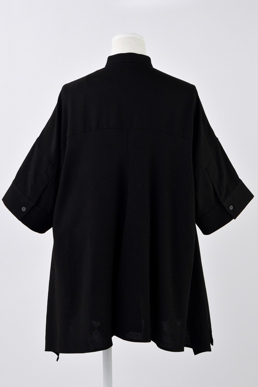 【エンフォルド/ENFOLD】のリネンライク ベストドッキング SH/シャツ 人気、トレンドファッション・服の通販 founy(ファニー) 　ファッション　Fashion　レディースファッション　Fashion for Women　アウター　Coat / Outerwear Collection　トップス・カットソー　Cut & Sew Tops　キャミソール&ノースリーブ　Camisoles & Sleeveless Tops　シャツ・ブラウス・オフィスカジュアル　Elegant Blouses & Button-Ups　ベスト&ジレ / 重ね着スタイル　Vests & Gilets　カッティング　Cutting Detail　スクエア　Square, Square Shape　ドッキング　Docking, Mixed Material　ドレープ　Drape, Draping Fabric　ノースリーブ　Sleeveless, No-Sleeve　ベスト　Vest, Waistcoat　夏　Summer　定番　Standard, Basic Item　other-3|ID: prp329100004482887 ipo3291000000035897537