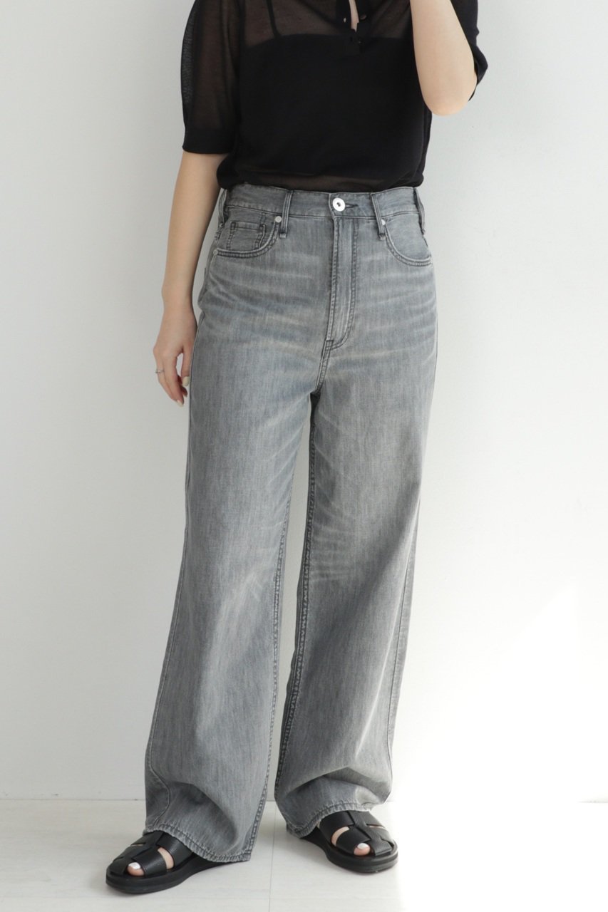 【アッパー ハイツ/upper hights】のTHE LAZY NIECE ハイライズワイドストレートデニムパンツ 人気、トレンドファッション・服の通販 founy(ファニー) 　ファッション　Fashion　レディースファッション　WOMEN　パンツ　Pants　デニムパンツ　Denim Pants　シンプル　Simple　デニム　Denim　フィット　Fit　人気　Popularity　再入荷　Restock/Back In Stock/Re Arrival　夏　Summer　other-8|ID: prp329100004482896 ipo3291000000031950373