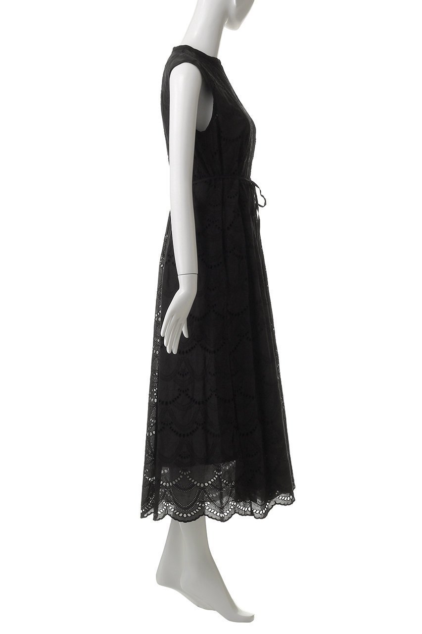 【ヌキテパ/NE QUITTEZ PAS】のCOTTON VOILE DOT HEMLA ノースリーブドレス 人気、トレンドファッション・服の通販 founy(ファニー) 　ファッション　Fashion　レディースファッション　Fashion for Women　ワンピース　Dresses　フォーマル・パーティードレス・結婚式用ドレス　Elegant & Casual Dresses　チュニック　Tunic Tops & Dresses　チュニック　Tunic, Long Top　ドット　Polka Dot, Dot Pattern　ドレス　Dress, One-Piece　ノースリーブ　Sleeveless, No-Sleeve　ロング　Long, Long-Length　夏　Summer　other-3|ID: prp329100004482905 ipo3291000000035308015