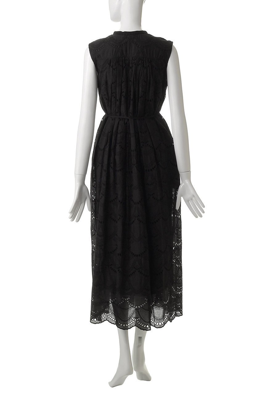 【ヌキテパ/NE QUITTEZ PAS】のCOTTON VOILE DOT HEMLA ノースリーブドレス 人気、トレンドファッション・服の通販 founy(ファニー) 　ファッション　Fashion　レディースファッション　Fashion for Women　ワンピース　Dresses　フォーマル・パーティードレス・結婚式用ドレス　Elegant & Casual Dresses　チュニック　Tunic Tops & Dresses　チュニック　Tunic, Long Top　ドット　Polka Dot, Dot Pattern　ドレス　Dress, One-Piece　ノースリーブ　Sleeveless, No-Sleeve　ロング　Long, Long-Length　夏　Summer　other-4|ID: prp329100004482905 ipo3291000000035308017