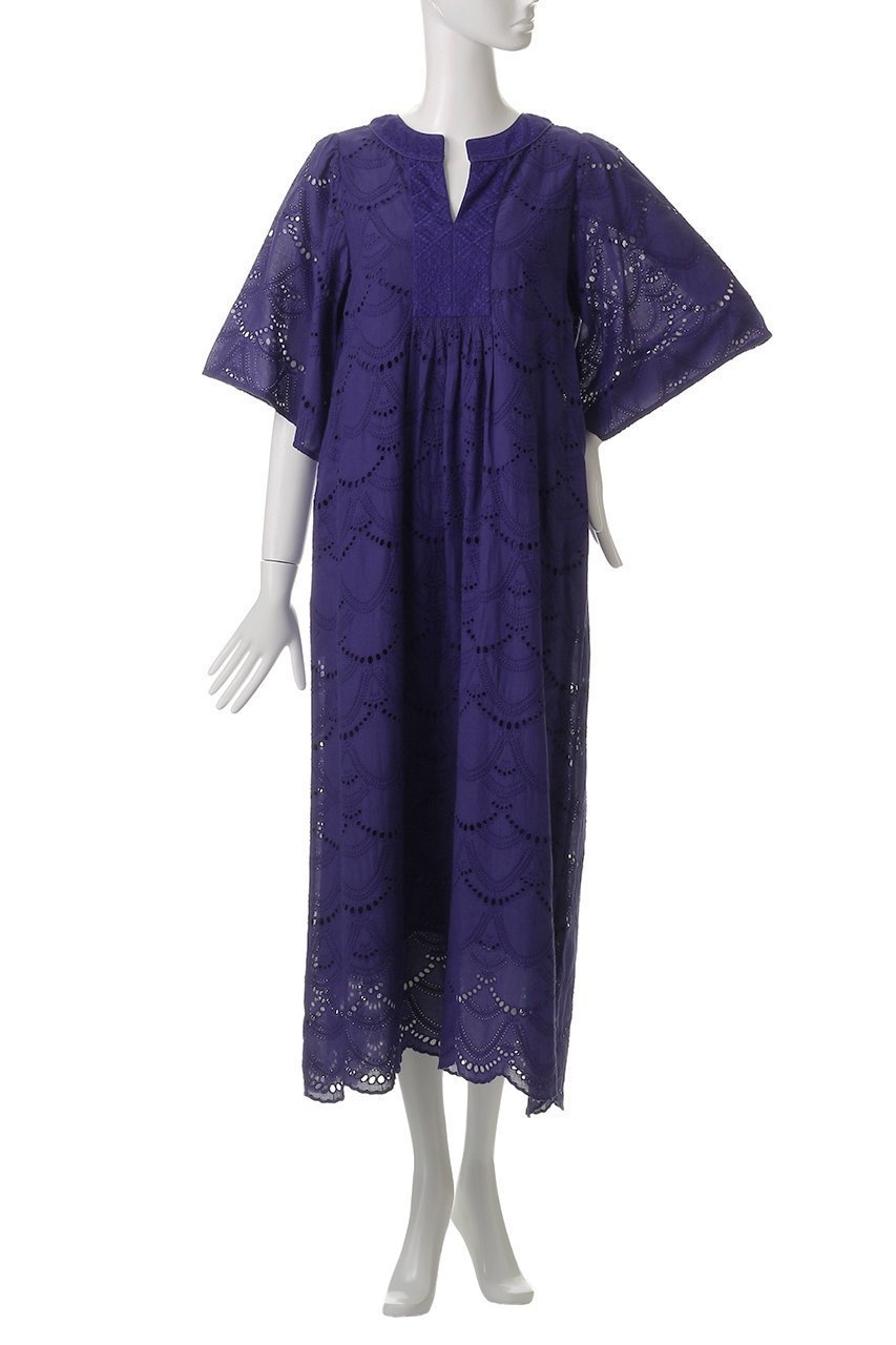 【ヌキテパ/NE QUITTEZ PAS】のCOTTON VOILE DOT HEMLA ショートスリーブドレス 人気、トレンドファッション・服の通販 founy(ファニー) 　ファッション　Fashion　レディースファッション　Fashion for Women　ワンピース　Dresses　フォーマル・パーティードレス・結婚式用ドレス　Elegant & Casual Dresses　チュニック　Tunic Tops & Dresses　チュニック　Tunic, Long Top　リラックス　Relax, Relaxed Fit　ロング　Long, Long-Length　夏　Summer　other-2|ID: prp329100004482908 ipo3291000000032862755