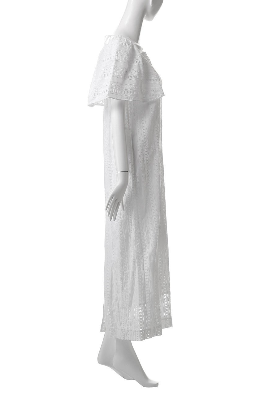 【ヌキテパ/NE QUITTEZ PAS】のSTRIPE CUTWORK ショートスリーブ ドレス 人気、トレンドファッション・服の通販 founy(ファニー) 　ファッション　Fashion　レディースファッション　Fashion for Women　ワンピース　Dresses　フォーマル・パーティードレス・結婚式用ドレス　Elegant & Casual Dresses　チュニック　Tunic Tops & Dresses　おすすめ　Recommended / Our Picks　エレガント 上品　Elegant　ショート　Short, Short Length　ストライプ　Stripe, Striped Pattern　スリーブ　Sleeve, Long Sleeve / Short Sleeve　チュニック　Tunic, Long Top　ドレス　Dress, One-Piece　ロング　Long, Long-Length　ワーク　Workwear, Utility Style　帽子　Hat, Headwear　other-3|ID: prp329100004482912 ipo3291000000033663482