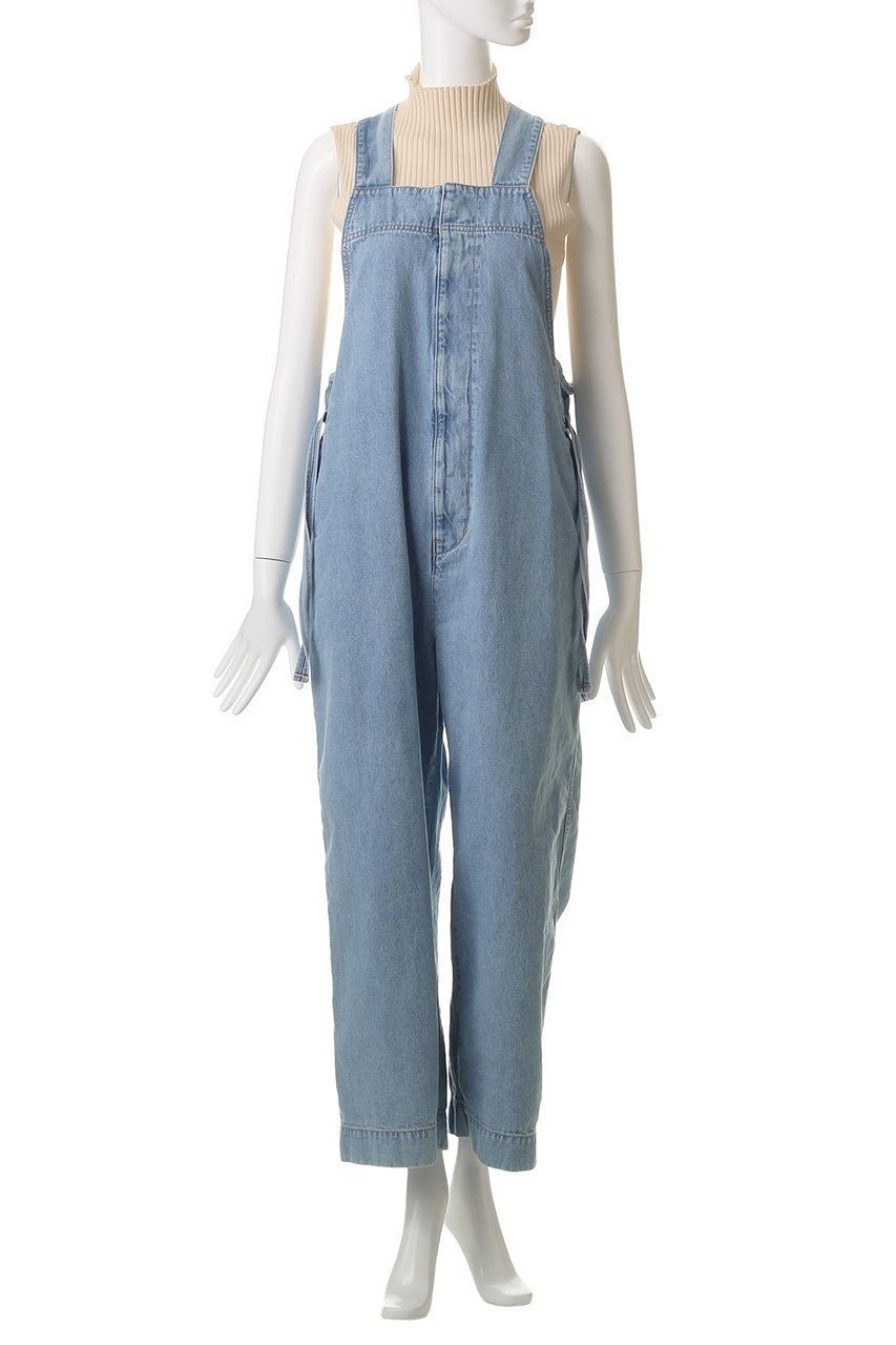 【マルティニーク/martinique】のデニムサロペット 人気、トレンドファッション・服の通販 founy(ファニー) 　ファッション　Fashion　レディースファッション　Fashion for Women　パンツ　Pants & Trousers　インナー　Innerwear　デニム　Denim, Jeans Material　リボン　Ribbon, Bow　ルーズ　Loose, Oversized　ロング　Long, Long-Length　再入荷　Restock / Back in Stock　other-7|ID: prp329100004482921 ipo3291000000035450550