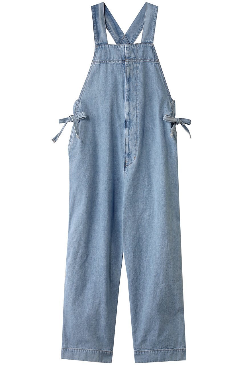 【マルティニーク/martinique】のデニムサロペット 人気、トレンドファッション・服の通販 founy(ファニー) 　ファッション　Fashion　レディースファッション　Fashion for Women　パンツ　Pants & Trousers　インナー　Innerwear　デニム　Denim, Jeans Material　リボン　Ribbon, Bow　ルーズ　Loose, Oversized　ロング　Long, Long-Length　 other-1|ID: prp329100004482921 ipo3291000000036097086