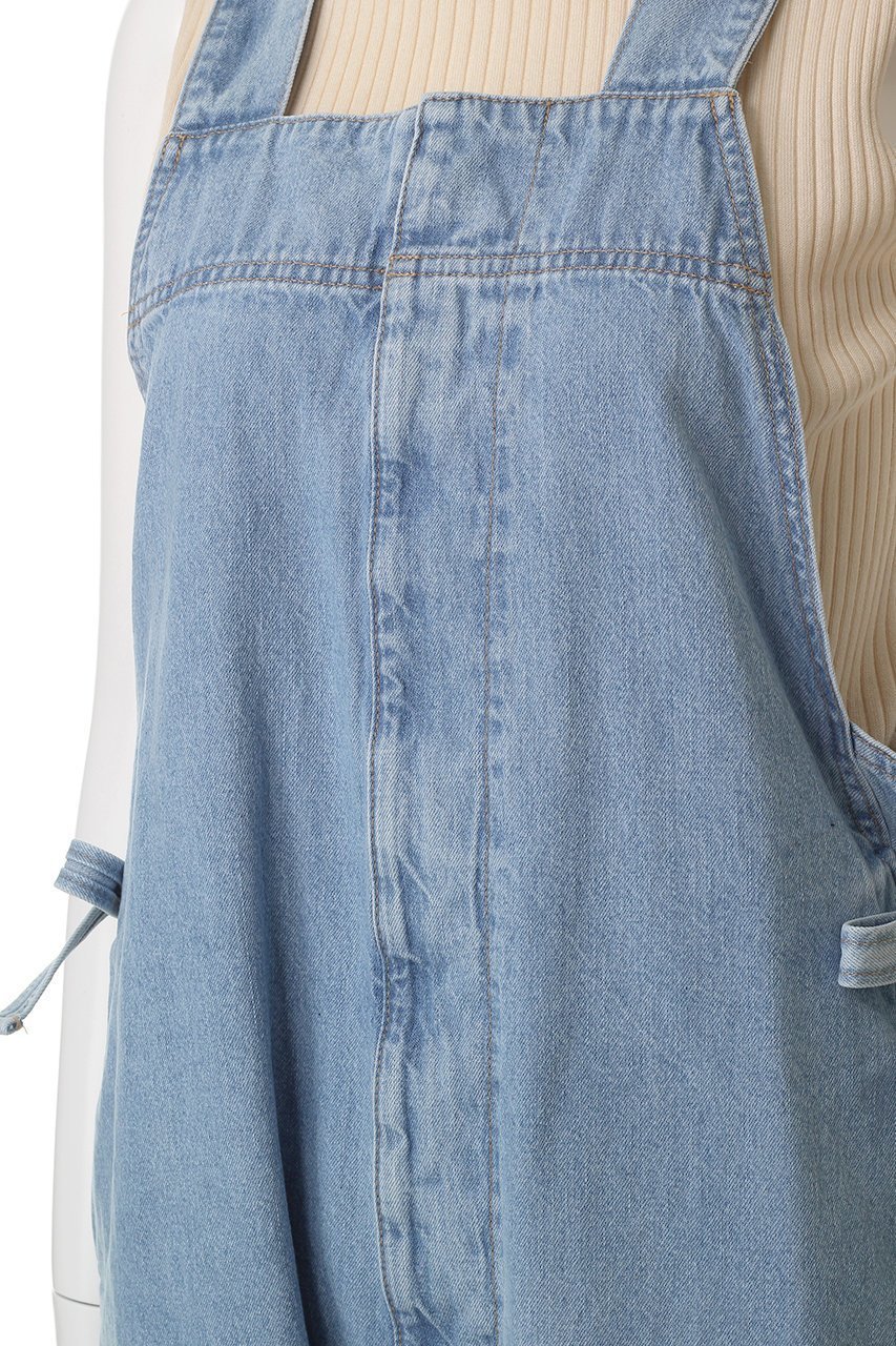 【マルティニーク/martinique】のデニムサロペット 人気、トレンドファッション・服の通販 founy(ファニー) 　ファッション　Fashion　レディースファッション　Fashion for Women　パンツ　Pants & Trousers　インナー　Innerwear　デニム　Denim, Jeans Material　リボン　Ribbon, Bow　ルーズ　Loose, Oversized　ロング　Long, Long-Length　other-6|ID: prp329100004482921 ipo3291000000036097093