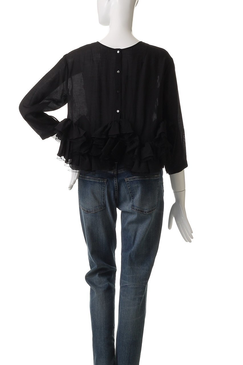 【マリリンムーン/MARILYN MOON】の2wayシアースパイラルラッフルブラウスジャケット 人気、トレンドファッション・服の通販 founy(ファニー) 　ファッション　Fashion　レディースファッション　Fashion for Women　アウター　Coat / Outerwear Collection　レディースジャケット・軽アウター　Jackets　サマー　Summer, Summer Style　ジャケット　Jacket, Outerwear　ミックス　Mix, Mixed Style　エレガント 上品　Elegant　人気　Popular, Best Seller　ビジネス 仕事 通勤　Business / Work / Commuting　other-4|ID: prp329100004482923 ipo3291000000032839083