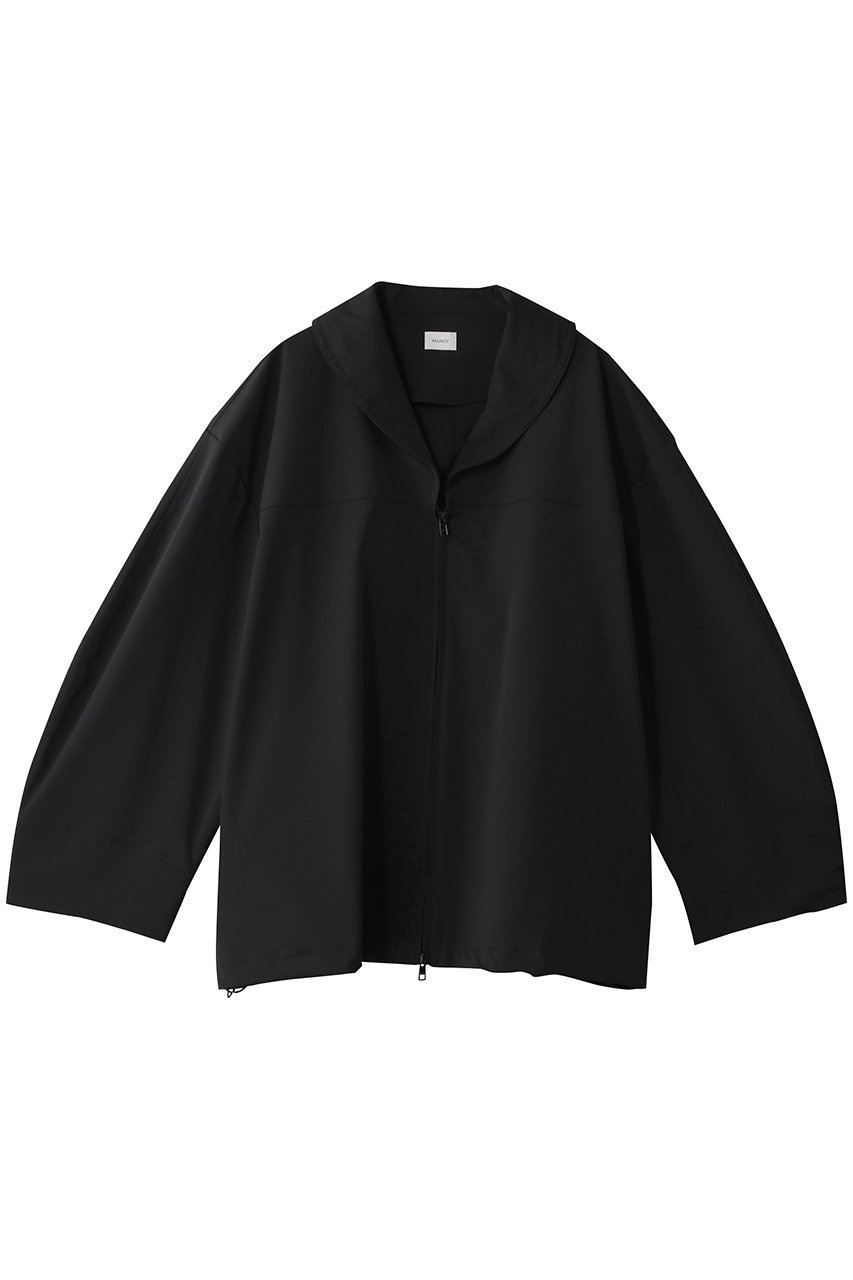 【マノフ/MANOF】のACTIVE SHAWL COLLAR BLOUSON/ブルゾン インテリア・キッズ・メンズ・レディースファッション・服の通販 founy(ファニー) 　ファッション　Fashion　レディースファッション　Fashion for Women　アウター　Coat / Outerwear Collection　レディースジャケット・軽アウター　Jackets　ブルゾンジャケット・スポーティアウター　Blouson Jackets　アウトドア　Outdoor Clothing　ショール　Shawl, Wrap　ジャケット　Jacket, Outerwear　スポーティ　Sporty, Casual Athletic　ブルゾン　Blouson, Bomber Jacket　ポーチ　Pouch, Small Case　エレガント 上品　Elegant　旅行　Travel　BLACK|ID: prp329100004482937 ipo3291000000032953160