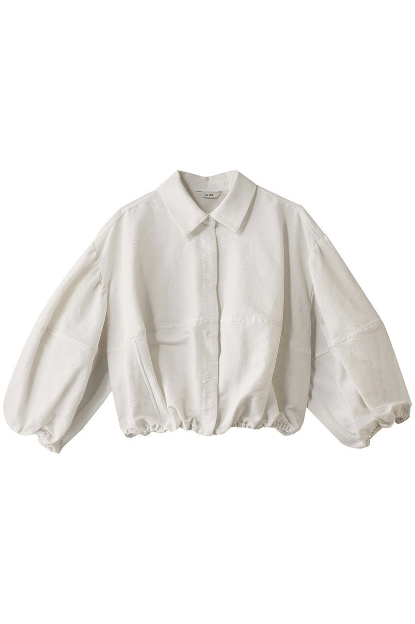 【クラネ/CLANE】のDAD SHORT BALLOON BLOUSON/ブルゾン インテリア・キッズ・メンズ・レディースファッション・服の通販 founy(ファニー) 　ファッション　Fashion　レディースファッション　Fashion for Women　アウター　Coat / Outerwear Collection　レディースジャケット・軽アウター　Jackets　ブルゾンジャケット・スポーティアウター　Blouson Jackets　ショルダー　Shoulder, Shoulder Strap　ショート　Short, Short Length　ジャケット　Jacket, Outerwear　スリーブ　Sleeve, Long Sleeve / Short Sleeve　トレンド　Trend, Trending Now　ドロップ　Drop Shoulder, Dropped Style　バランス　Balance, Style Balance　ブルゾン　Blouson, Bomber Jacket　春　Spring　IVORY|ID: prp329100004482943 ipo3291000000032953230