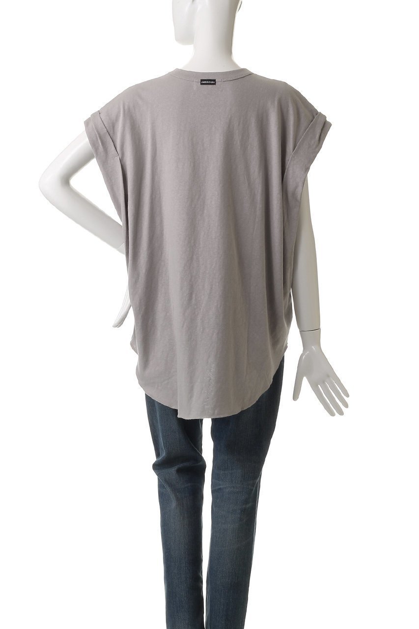 【アメリカーナ/Americana】のAMRCN ラフィー天竺ロールアップ ロゴTシャツ 人気、トレンドファッション・服の通販 founy(ファニー) 　ファッション　Fashion　レディースファッション　Fashion for Women　トップス・カットソー　Cut & Sew Tops　シャツ・ブラウス・オフィスカジュアル　Elegant Blouses & Button-Ups　ロングTシャツ・Tシャツ　Longline T-Shirts & Tees　カットソー・ベーシックTシャツ　Cut-and-Sewn Tops / Stretch Tees & Basics　ショート　Short, Short Length　スリーブ　Sleeve, Long Sleeve / Short Sleeve　ロールアップ　Roll-Up, Cuffed Hem　ワイド　Wide, Wide Fit　other-4|ID: prp329100004482945 ipo3291000000032853835