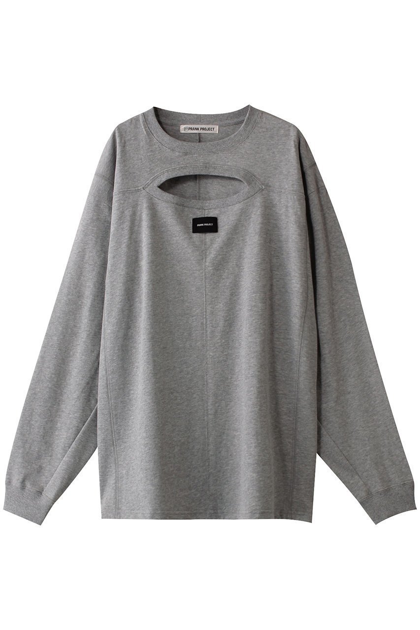 【プランク プロジェクト/PRANK PROJECT】のダブルネックオーバーTEE / Double Neck Over Tee インテリア・キッズ・メンズ・レディースファッション・服の通販 founy(ファニー) 　ファッション　Fashion　レディースファッション　WOMEN　トップス・カットソー　Tops/Tshirt　キャミソール / ノースリーブ　No Sleeves　シャツ/ブラウス　Shirts/Blouses　ロング / Tシャツ　T-Shirts　カットソー　Cut and Sewn　おすすめ　Recommend　キャミソール　Camisole　タンク　Tank　ツイル　Twill　トレンド　Trend　パターン　Pattern　フロント　Front　ワイド　Wide　ヴィンテージ　Vintage　GRY(グレー)|ID: prp329100004482948 ipo3291000000031603198