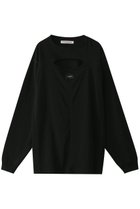 【プランク プロジェクト/PRANK PROJECT】のダブルネックオーバーTEE / Double Neck Over Tee BLK(ブラック)|ID: prp329100004482948 ipo3291000000032856741