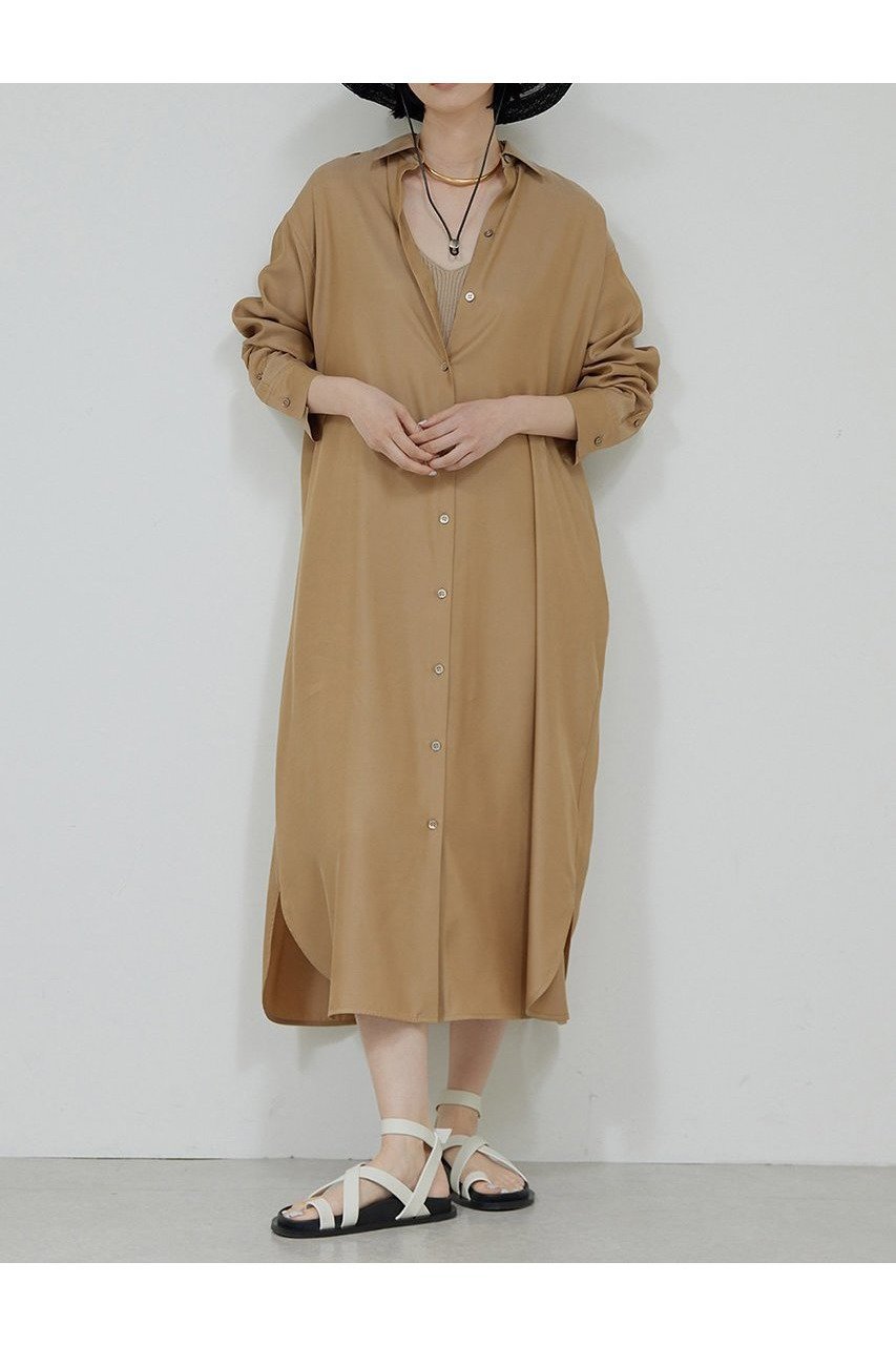 【ガリャルダガランテ/GALLARDAGALANTE】のロングシャツワンピース 人気、トレンドファッション・服の通販 founy(ファニー) 　ファッション　Fashion　レディースファッション　WOMEN　ワンピース　Dress　シャツワンピース　Shirt Dresses　チュニック　Tunic　おすすめ　Recommend　ストレート　Straight　チュニック　Tunic　フロント　Front　ロング　Long　羽織　Haori　other-2|ID: prp329100004482951 ipo3291000000031603246