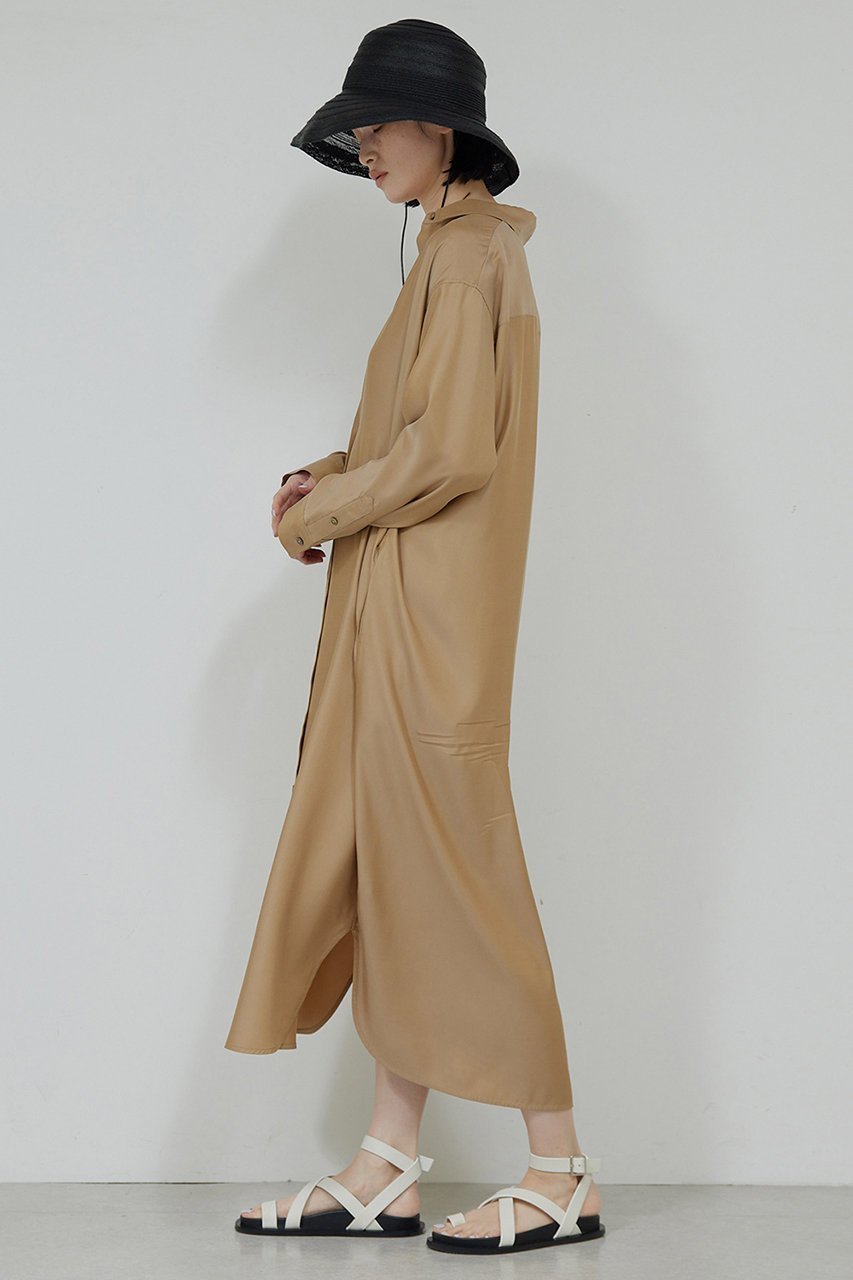 【ガリャルダガランテ/GALLARDAGALANTE】のロングシャツワンピース 人気、トレンドファッション・服の通販 founy(ファニー) 　ファッション　Fashion　レディースファッション　Fashion for Women　ワンピース　Dresses　シャツワンピース / 1枚で着映えコーデ　Shirt Dresses　チュニック　Tunic Tops & Dresses　おすすめ　Recommended / Our Picks　ストレート　Straight, Straight Cut　チュニック　Tunic, Long Top　フロント　Front, Front Design　ロング　Long, Long-Length　羽織　Haori, Light Jacket　other-3|ID: prp329100004482951 ipo3291000000032857707