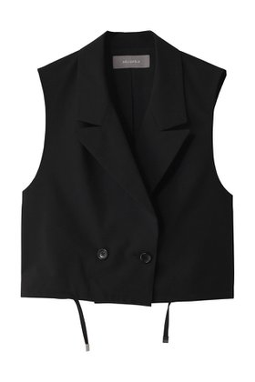 【エリオポール/heliopole】 クロップドテーラードベスト人気、トレンドファッション・服の通販 founy(ファニー) ファッション Fashion レディースファッション Fashion for Women アウター Coat / Outerwear Collection レディースジャケット・軽アウター Jackets おすすめ Recommended / Our Picks クロップド Cropped, Short Length クール Cool, Chic ジャケット Jacket, Outerwear ストライプ Stripe, Striped Pattern セットアップ Set-Up, Coordinated Outfit ドローストリング Drawstring, Pull Cord ベスト Vest, Waistcoat |ID:prp329100004482975