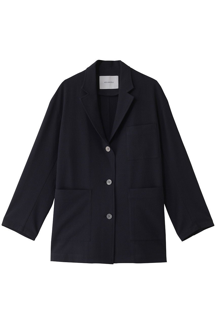 【エリオポール/heliopole】のthe ELLISON ジャケット(SHEERSUKER) インテリア・キッズ・メンズ・レディースファッション・服の通販 founy(ファニー) 　ファッション　Fashion　レディースファッション　Fashion for Women　アウター　Coat / Outerwear Collection　レディースジャケット・軽アウター　Jackets　おすすめ　Recommended / Our Picks　ジャケット　Jacket, Outerwear　セットアップ　Set-Up, Coordinated Outfit　ポケット　Pocket, Pocket Detail　夏　Summer　春　Spring　S/S・春夏　SS, Spring/Summer, Warm Season　ネイビーストライプ|ID: prp329100004482987 ipo3291000000032953021