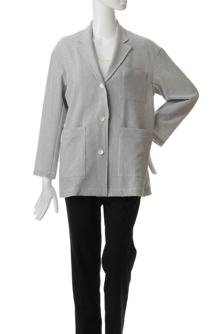 【エリオポール/heliopole】のthe ELLISON ジャケット(SHEERSUKER) 人気、トレンドファッション・服の通販 founy(ファニー) 　ファッション　Fashion　レディースファッション　Fashion for Women　アウター　Coat / Outerwear Collection　レディースジャケット・軽アウター　Jackets　おすすめ　Recommended / Our Picks　ジャケット　Jacket, Outerwear　セットアップ　Set-Up, Coordinated Outfit　ポケット　Pocket, Pocket Detail　夏　Summer　春　Spring　S/S・春夏　SS, Spring/Summer, Warm Season　other-2|ID: prp329100004482987 ipo3291000000032953026