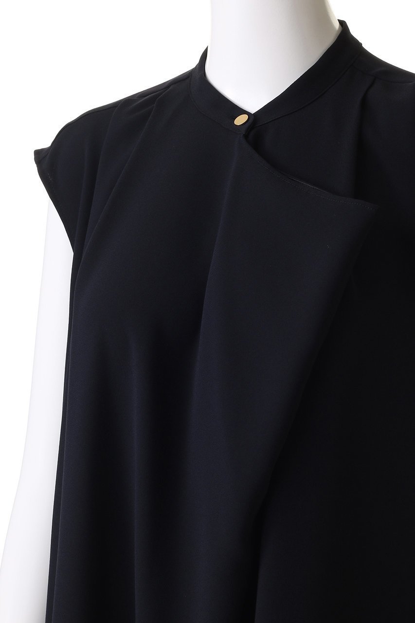 【ベイジ,/BEIGE,】のFLEUR(フルール)/フロントドレープノースリーブドレス 人気、トレンドファッション・服の通販 founy(ファニー) 　ファッション　Fashion　レディースファッション　Fashion for Women　ワンピース　Dresses　フォーマル・パーティードレス・結婚式用ドレス　Elegant & Casual Dresses　チュニック　Tunic Tops & Dresses　チュニック　Tunic, Long Top　ドレス　Dress, One-Piece　ドレープ　Drape, Draping Fabric　ノースリーブ　Sleeveless, No-Sleeve　フロント　Front, Front Design　ロング　Long, Long-Length　エレガント 上品　Elegant　other-5|ID: prp329100004482993 ipo3291000000032862511