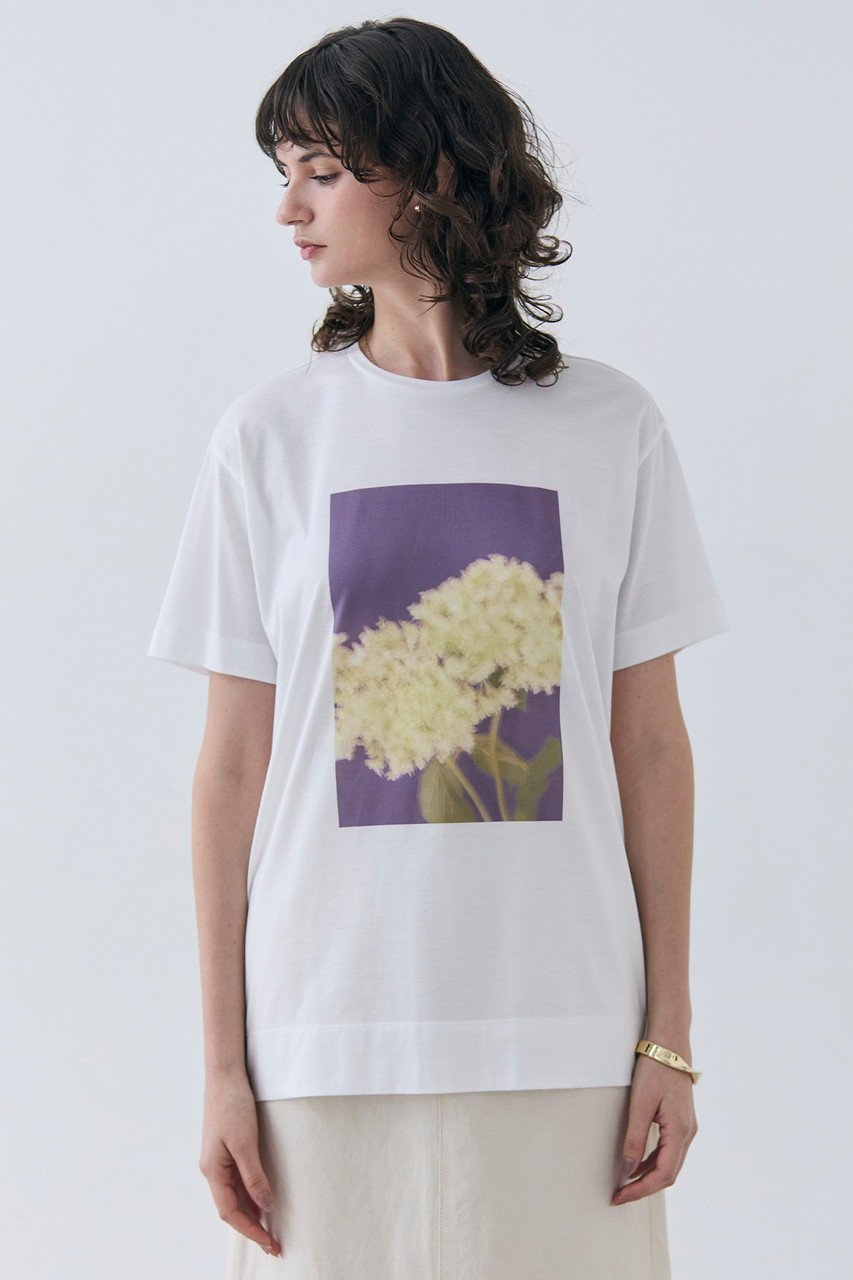 【ベイジ,/BEIGE,】のPENTAS(ペンタス)/オリジナルフォトプリントTシャツ 人気、トレンドファッション・服の通販 founy(ファニー) 　ファッション　Fashion　レディースファッション　Fashion for Women　トップス・カットソー　Cut & Sew Tops　シャツ・ブラウス・オフィスカジュアル　Elegant Blouses & Button-Ups　ロングTシャツ・Tシャツ　Longline T-Shirts & Tees　カットソー・ベーシックTシャツ　Cut-and-Sewn Tops / Stretch Tees & Basics　カットソー　Cut and Sewn Top　ショート　Short, Short Length　スリーブ　Sleeve, Long Sleeve / Short Sleeve　フェミニン　Feminine, Girly　プリント　Print, Printed Pattern　夏　Summer　other-7|ID: prp329100004482994 ipo3291000000032854831